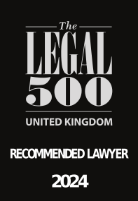 Legal 500 Recommended lawyer 2024 logo